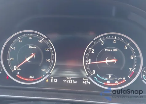 2016 BMW 528I xDrive из США, поврежденный, VIN WBA5A7C54GG643940